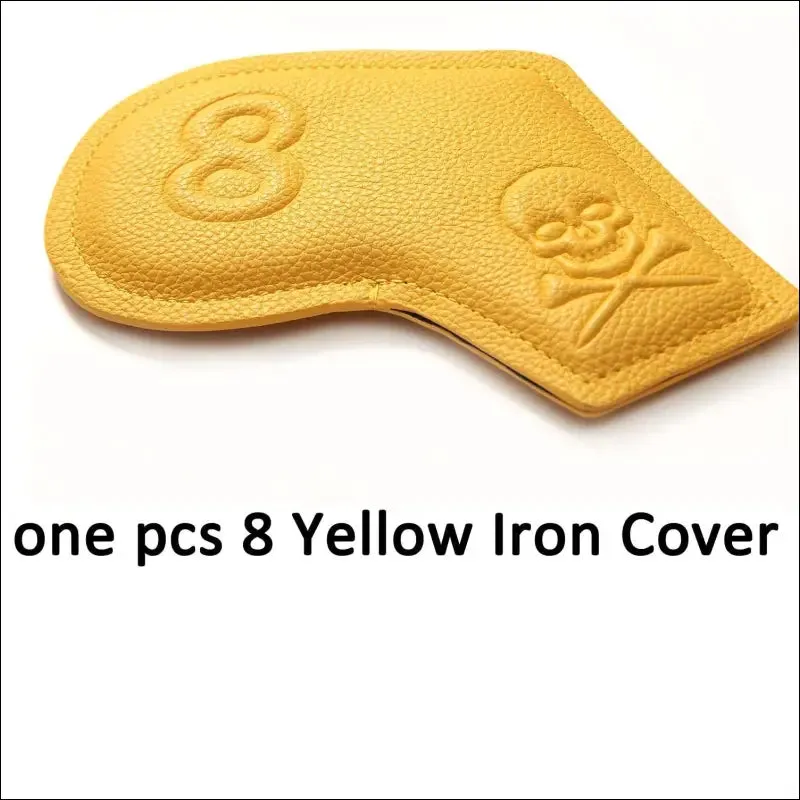 10pcs/set golf iron headcover 3-9,p,s,a , club head cover embroidery number case sport golf