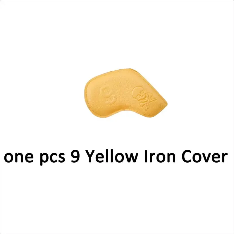 10pcs/set golf iron headcover 3-9,p,s,a , club head cover embroidery number case sport golf