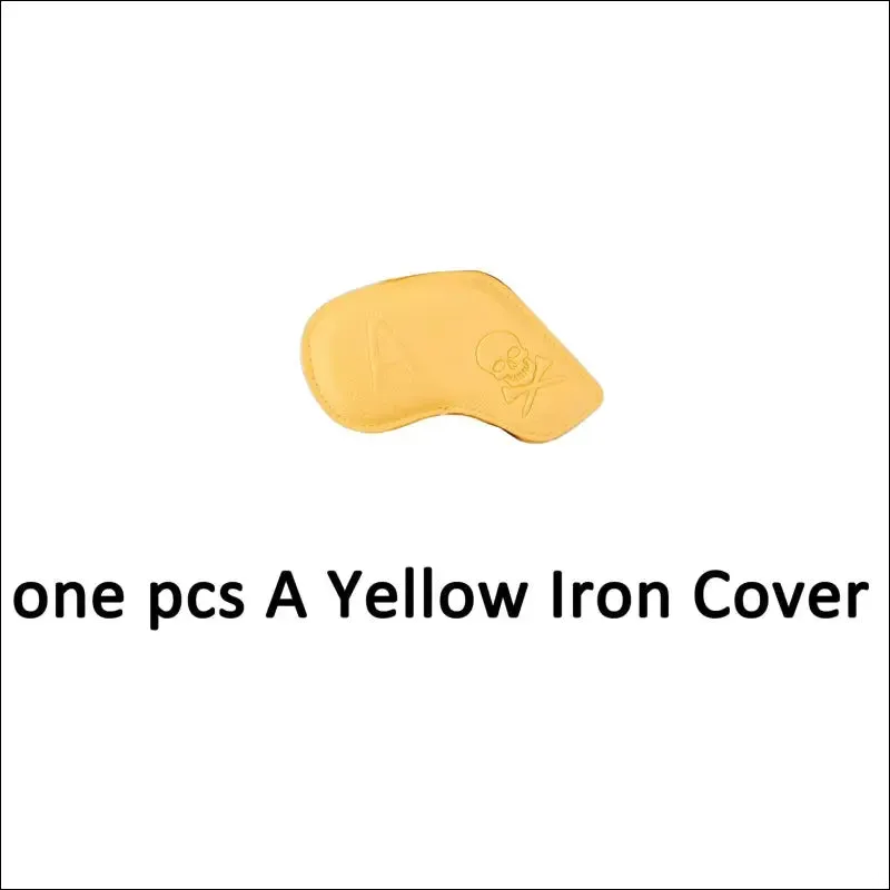10pcs/set golf iron headcover 3-9,p,s,a , club head cover embroidery number case sport golf