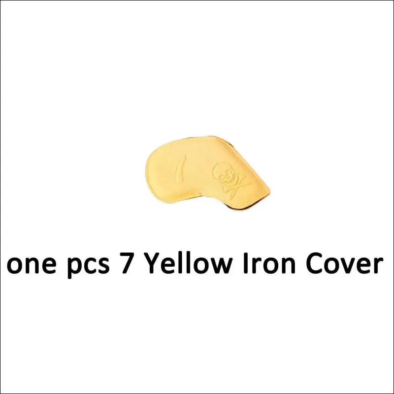 10pcs/set golf iron headcover 3-9,p,s,a , club head cover embroidery number case sport golf