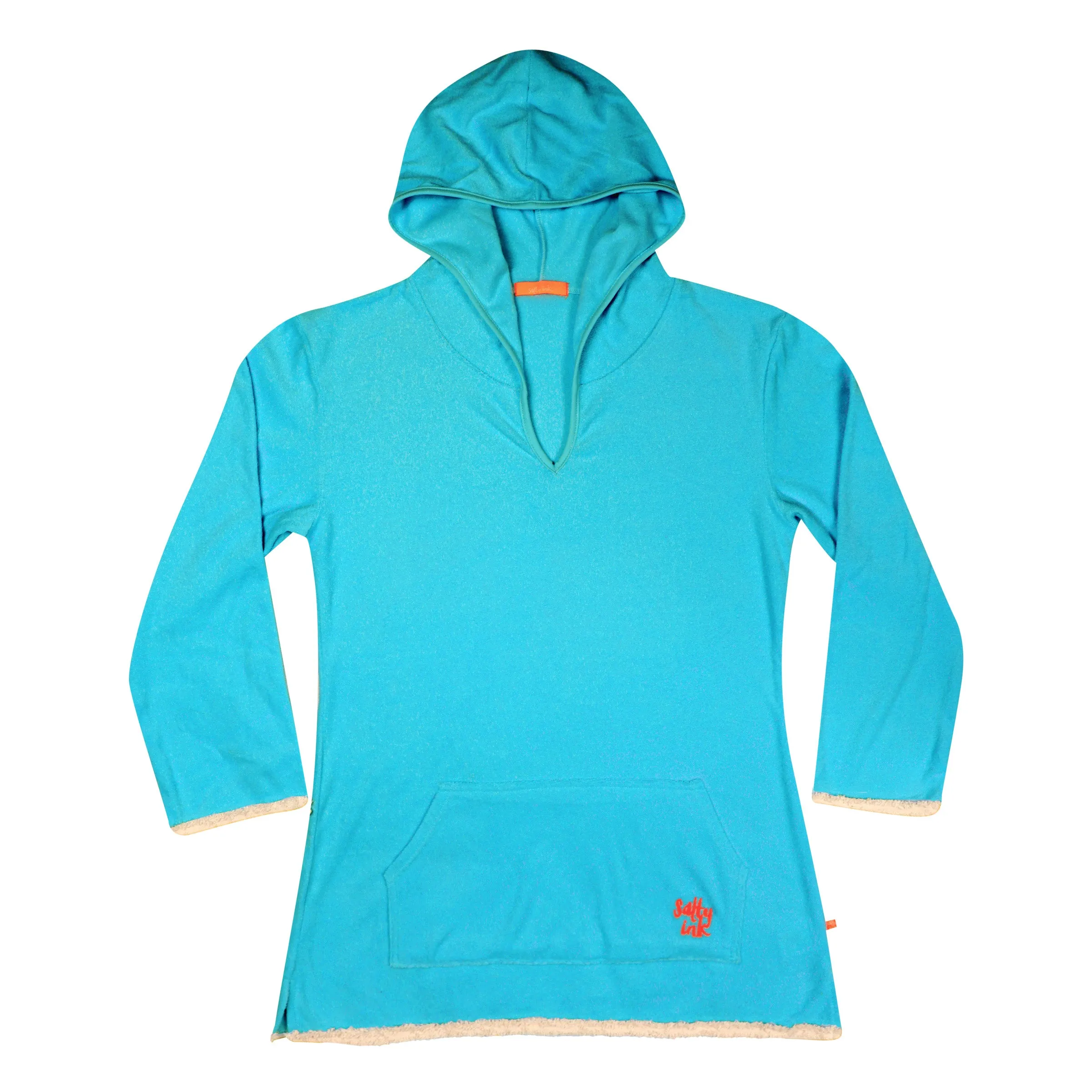 1240 Salty Beach Hoodie Coverup