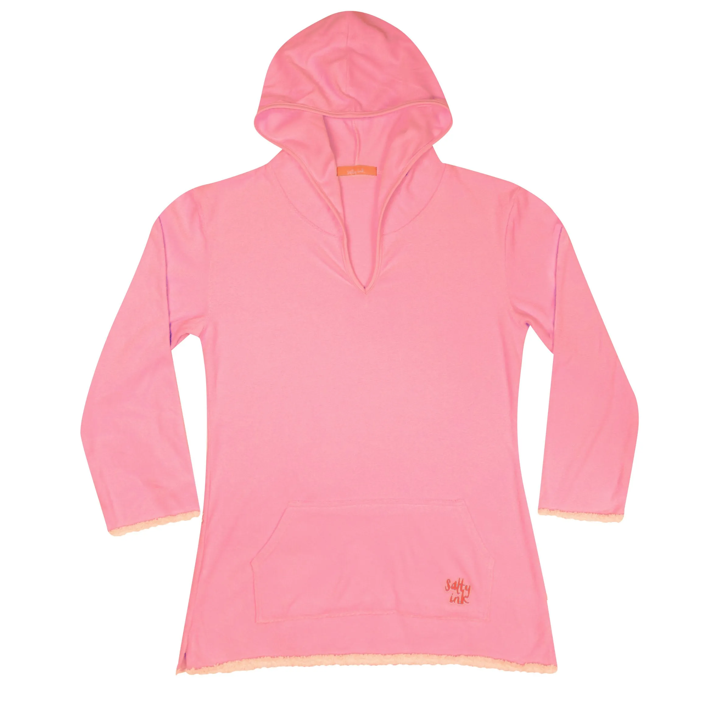 1240 Salty Beach Hoodie Coverup