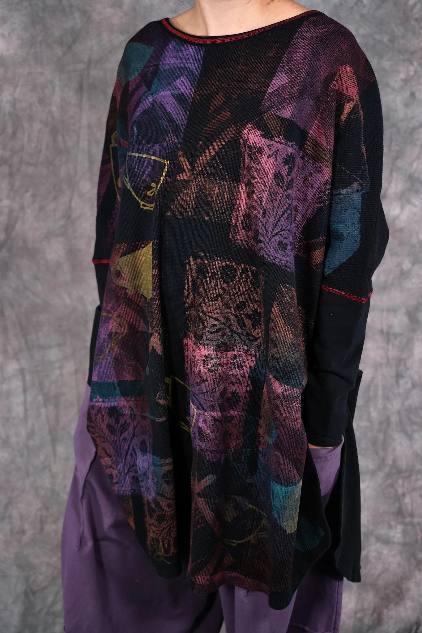 2251 Natural City Tunic Raven-P
