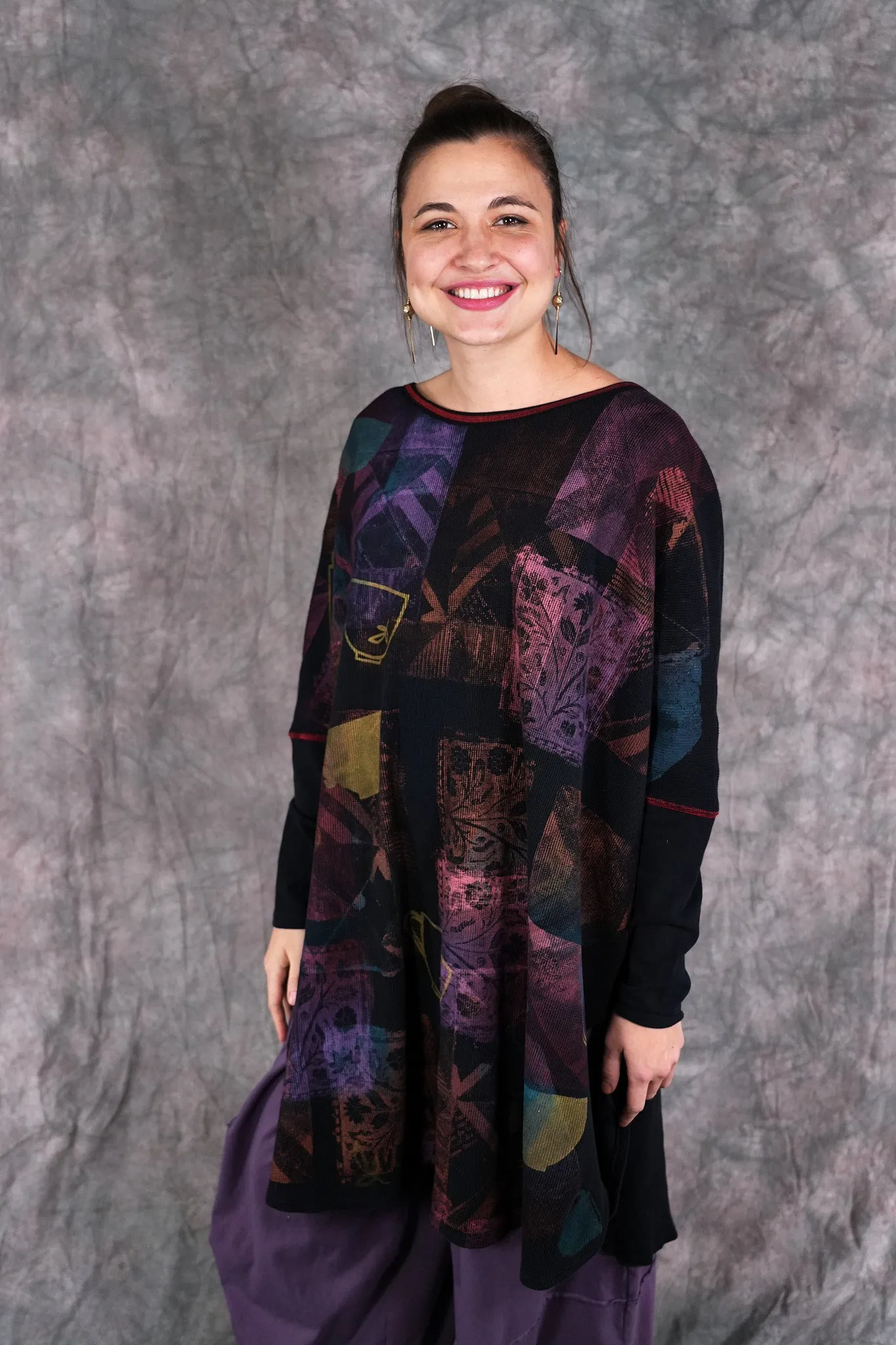 2251 Natural City Tunic Raven-P