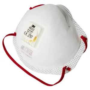 3M 8833 Disposable Respirator NR Mask - FFP3 - Valved
