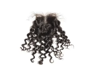 4x4 HD Malaysian Curly Closure