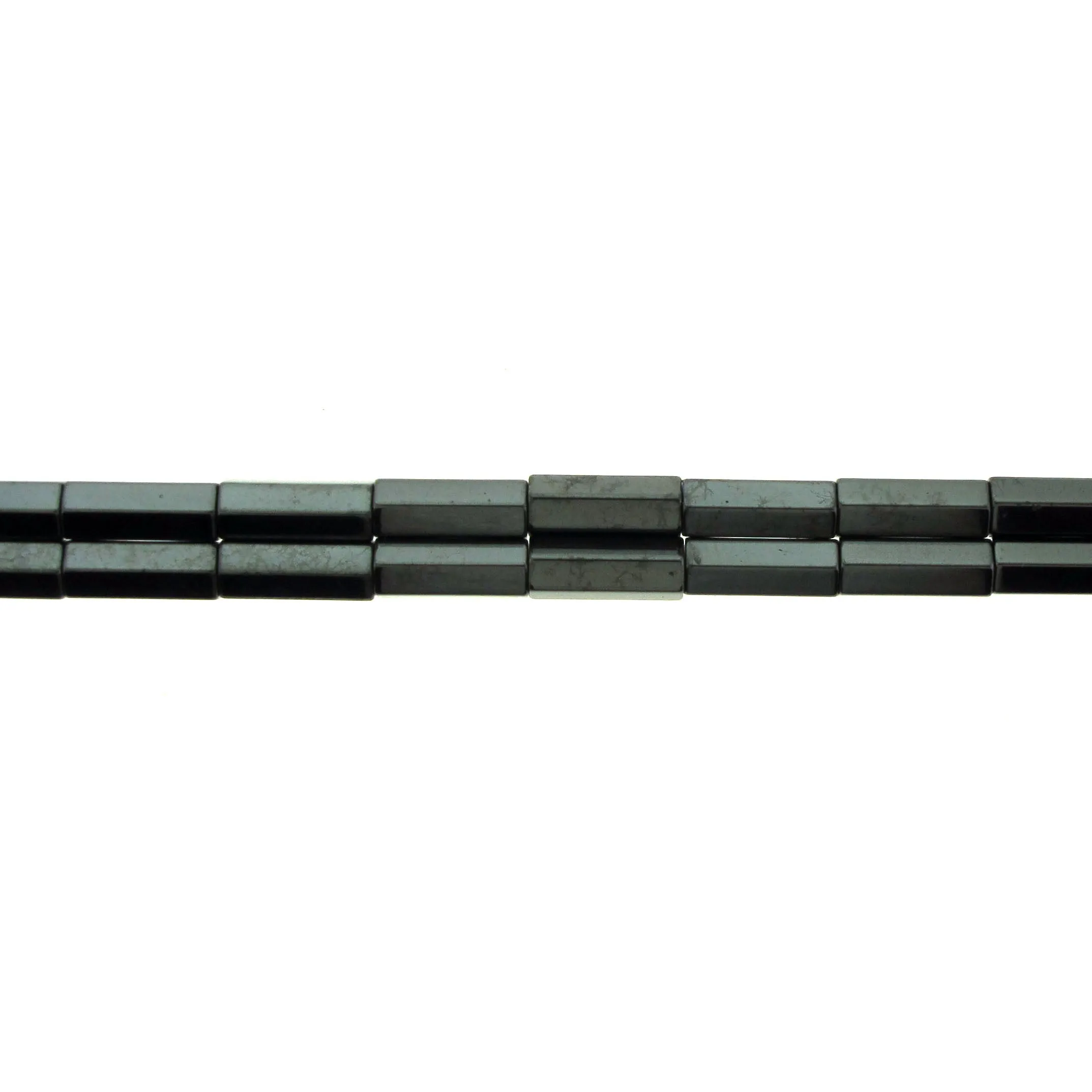 5X12mm Magnetic Hematite Hexagon Tube Mh18