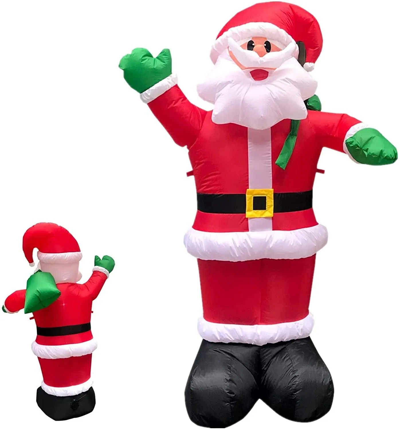 6FT Inflatable Santa Claus Blow Up Decor