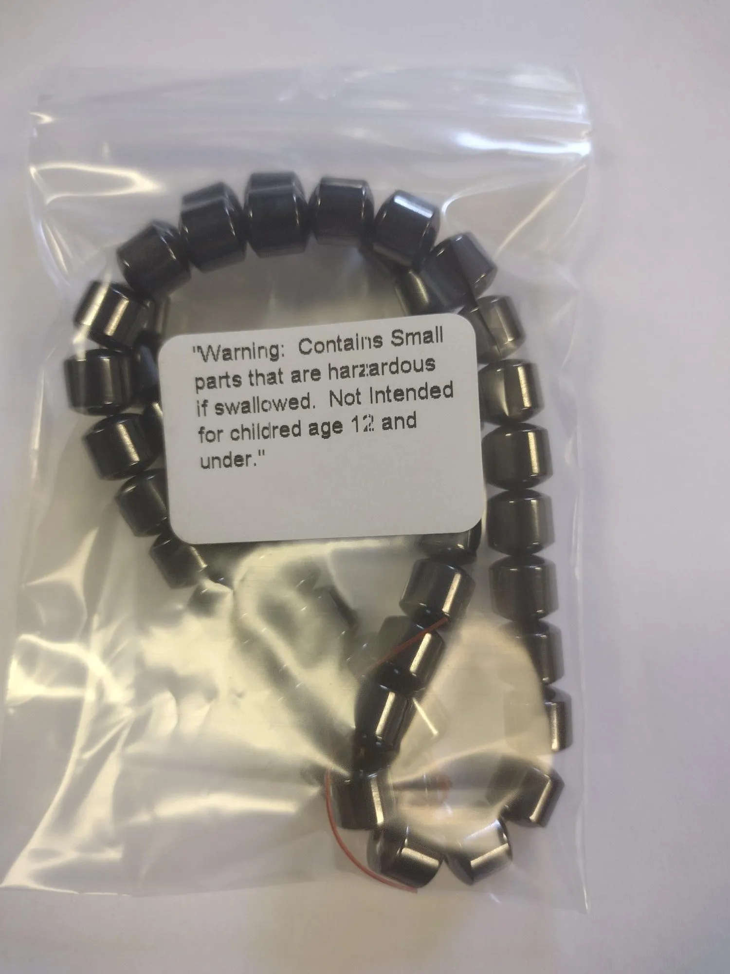 8mm Magnetic Hematite Drum Mh20