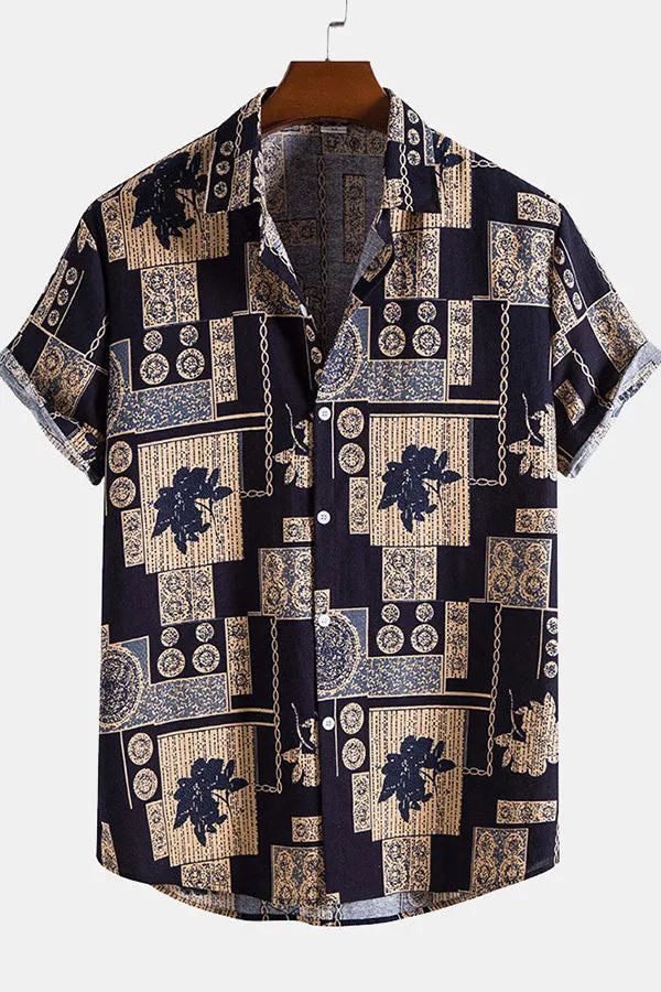 Abstract Print Shirt