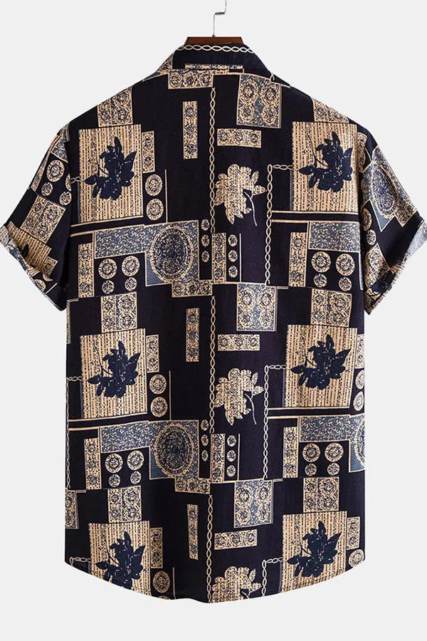 Abstract Print Shirt