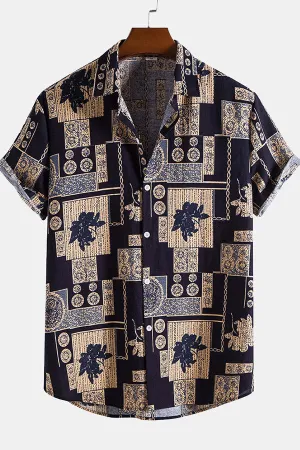 Abstract Print Shirt