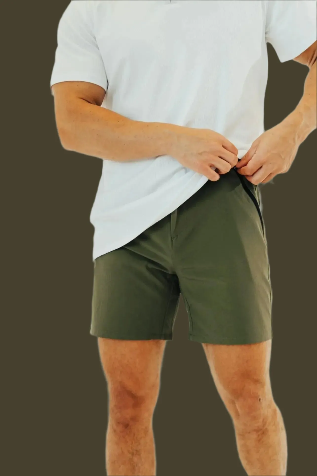 Ace 6’ Golf Short - Dark Olive