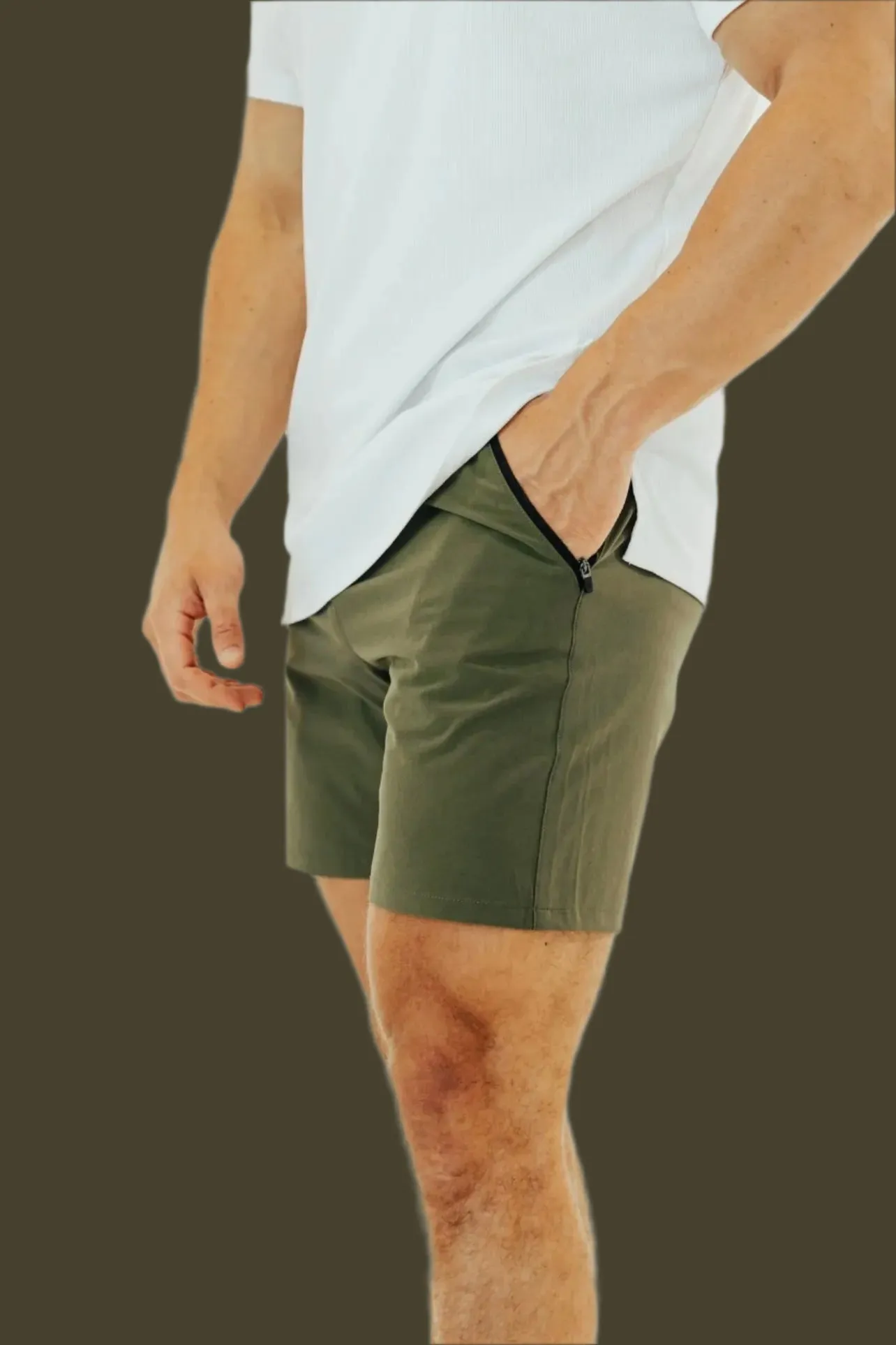 Ace 6’ Golf Short - Dark Olive