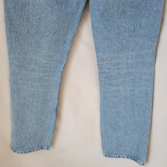 Agolde Riley High Rise Straight Crop Endeavor Denim Jean 25