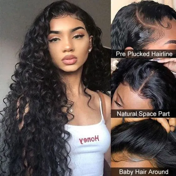 Alipop 4x4 Lace Closure Wig Loose Wave Human Hair Wigs Pre Plucked Wigs Real Hair
