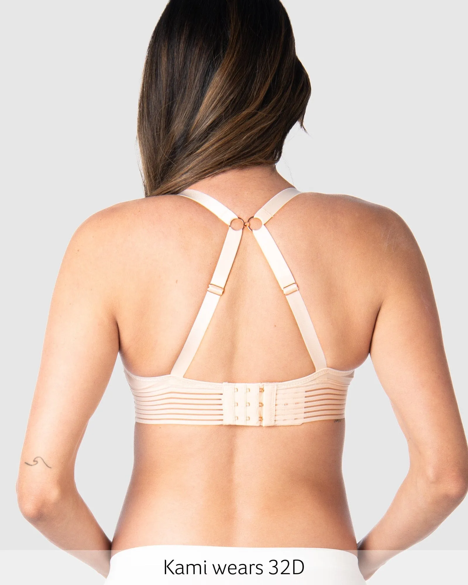 Ambition T-Shirt Nursing Bra - Shell