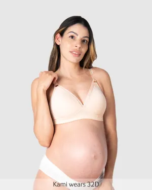 Ambition T-Shirt Nursing Bra - Shell