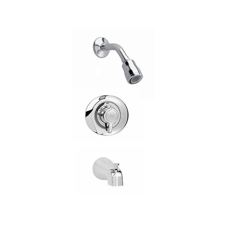 American Standard T372.248.002 Colony Flo-Wise Water Saving Showerhead and Shower Arm Trim Kit in Polished Chrome
