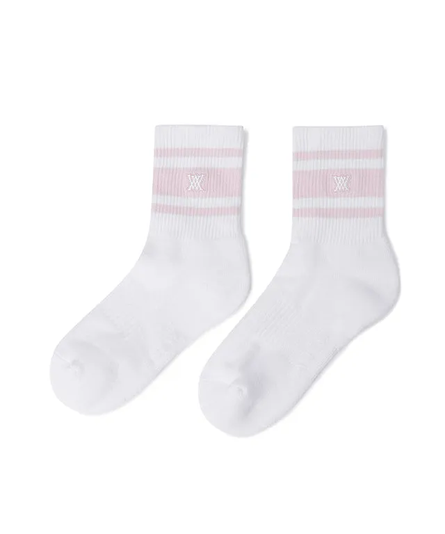 ANEW Golf: Color Matching Medium Neck Socks- 3 Colors