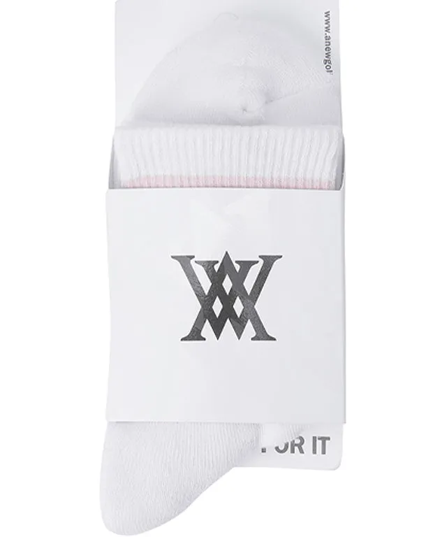 ANEW Golf: Color Matching Medium Neck Socks- 3 Colors