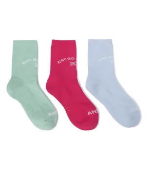ANEW Golf: Colorful Jacquard Crew Socks Set