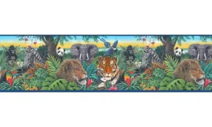 Animals B10126 Wallpaper Border