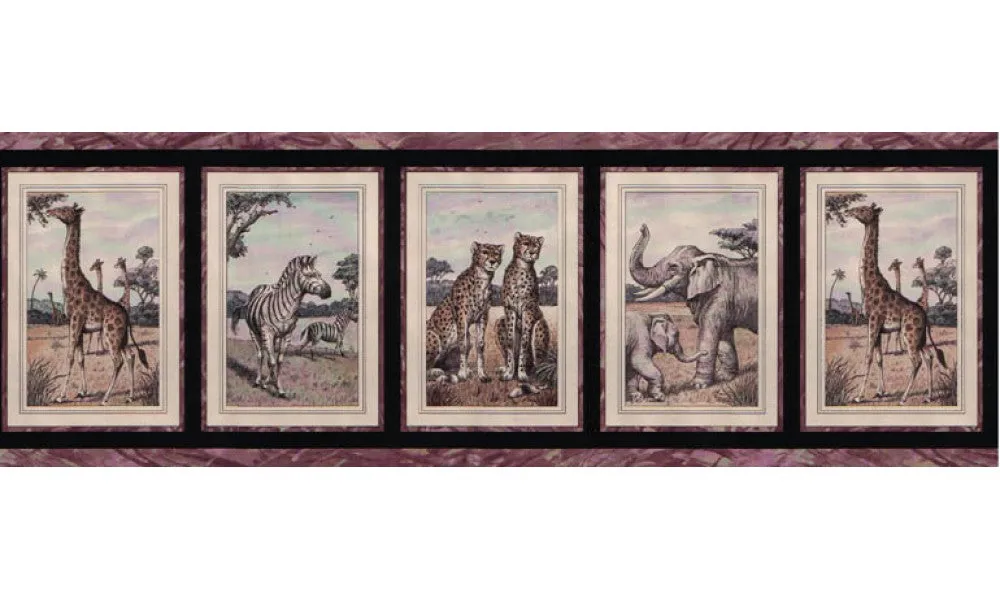 Animals b2213bc Wallpaper Border