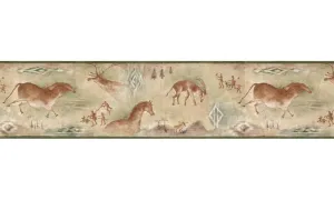 Animals B25020 Wallpaper Border