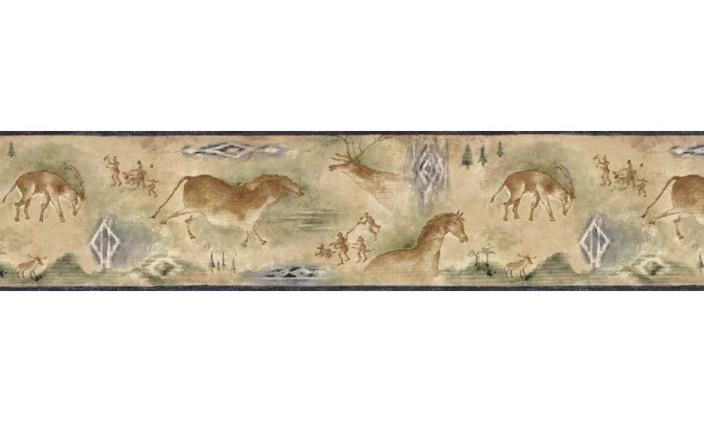 Animals B25021 Wallpaper Border
