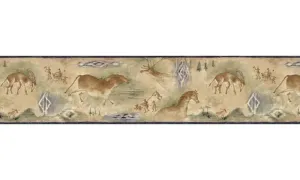Animals B25021 Wallpaper Border