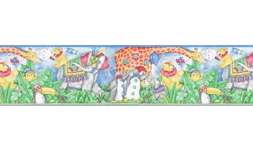 Animals B3102FK Wallpaper Border