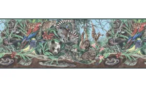 Animals B39901 Wallpaper Border