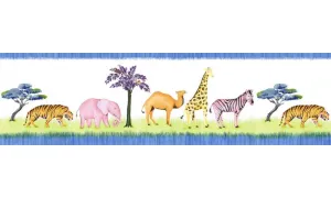 Animals b574352 Wallpaper Border