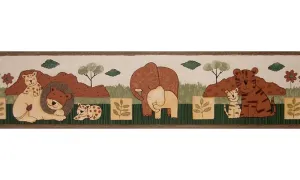 Animals B74508 Wallpaper Border