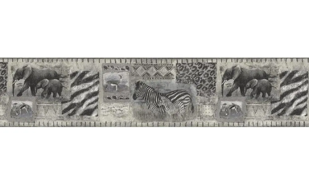 Animals B75087 Wallpaper Border