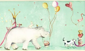 Animals IT7318BD Wallpaper Border