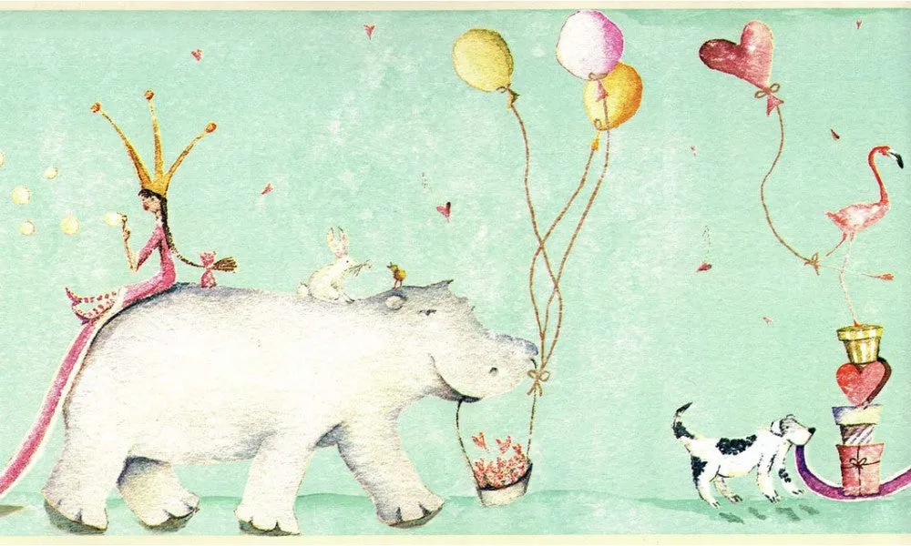 Animals IT7318BD Wallpaper Border