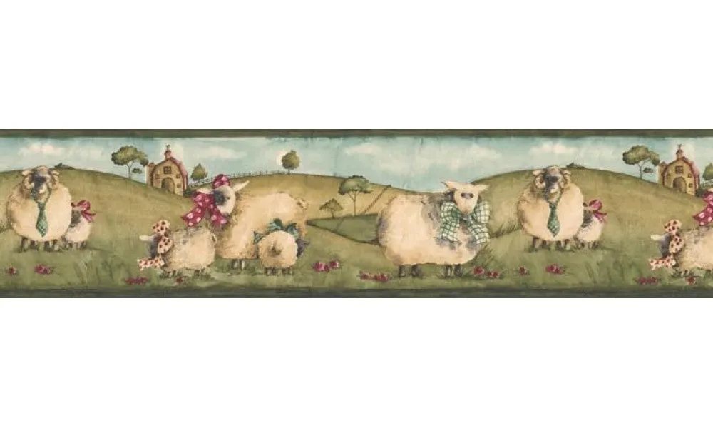 Animals NC76754 Wallpaper Border