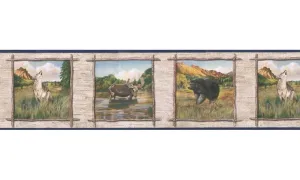 Animals TA39019B Wallpaper Border