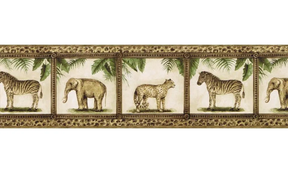 Animals TV23029B Wallpaper Border