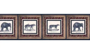 Animals WD2162B Wallpaper Border