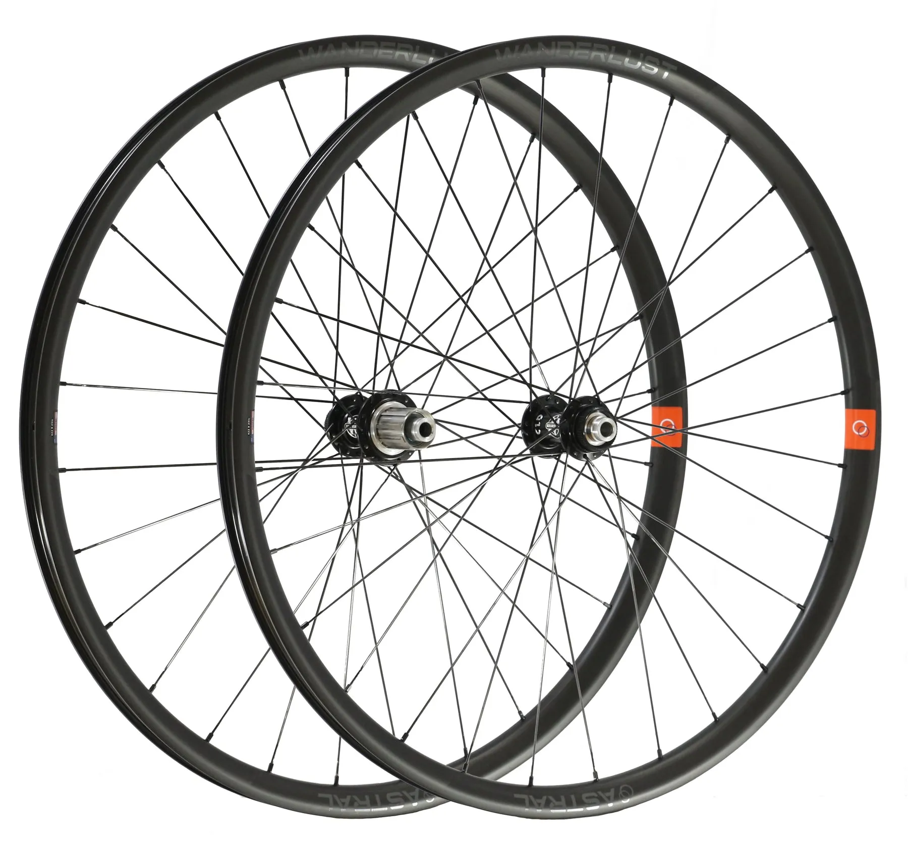 Astral Wanderlust Carbon 700c Disc Brake Wheelset