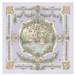 Atelier Choux Paris Organic Cotton Carrés, Tapestry Violet