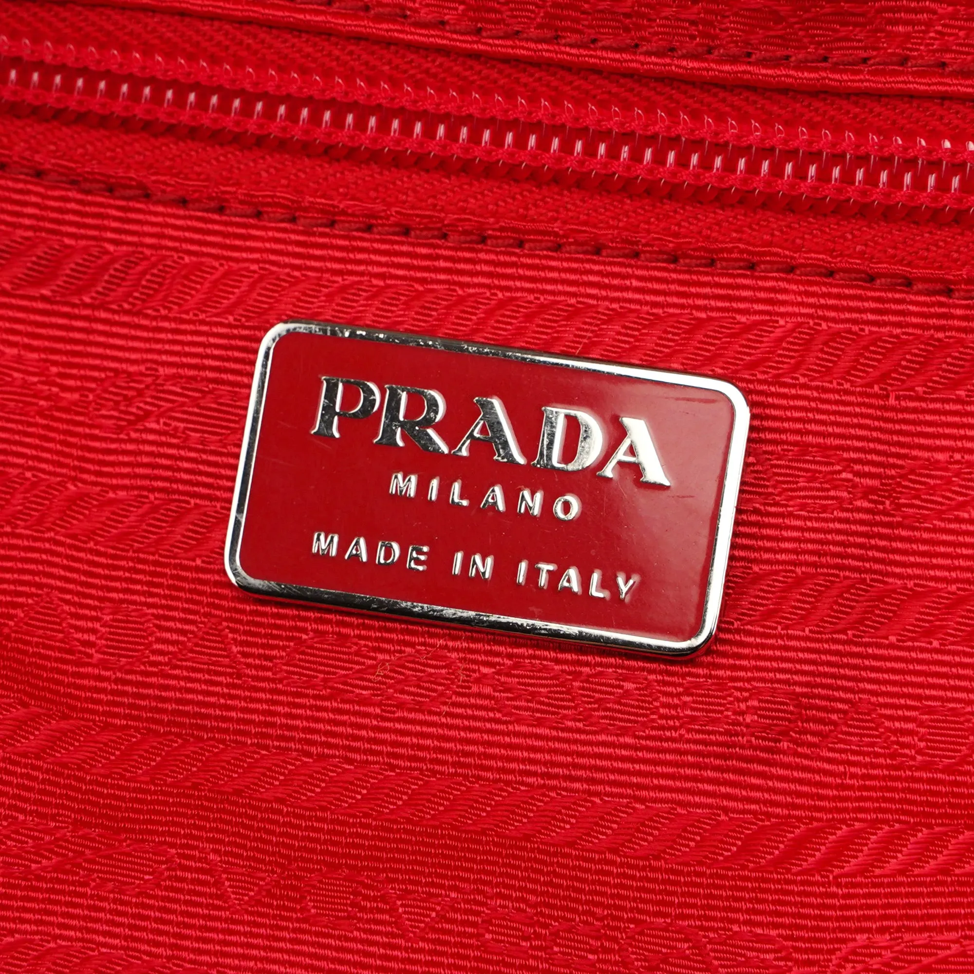 B2811 Tessuto Vela Red Backpack