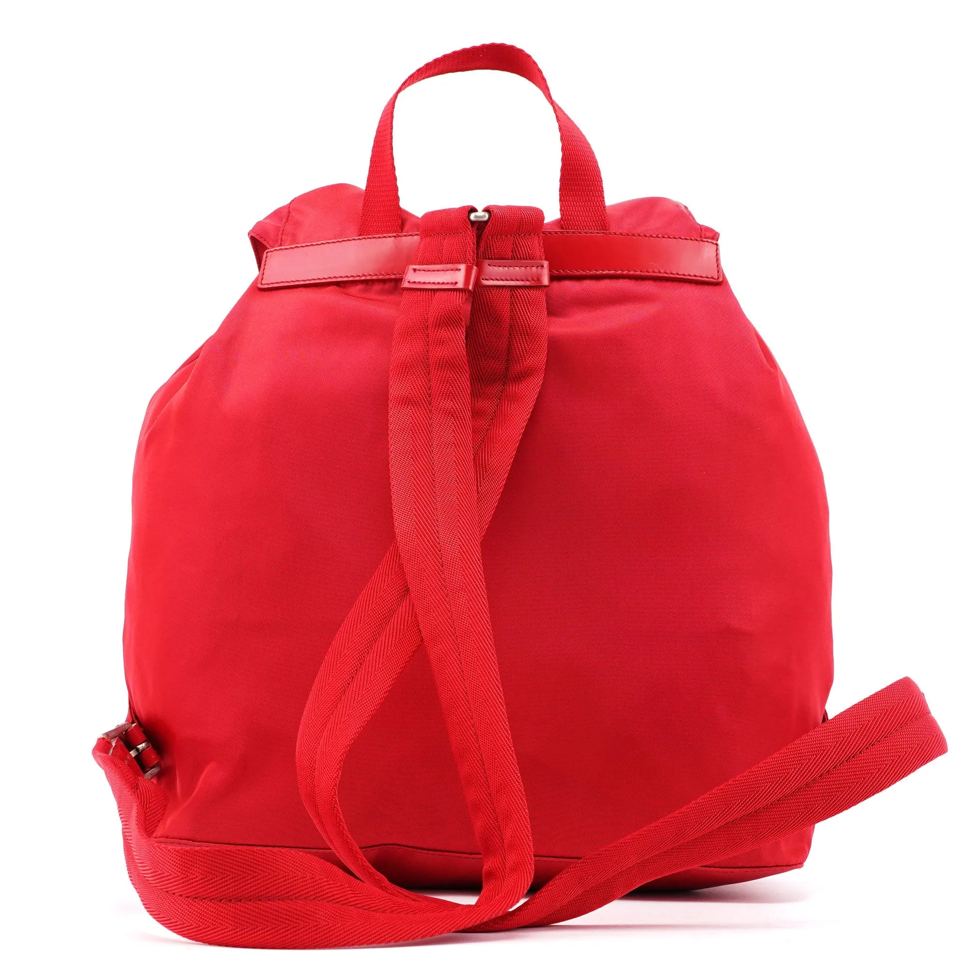 B2811 Tessuto Vela Red Backpack