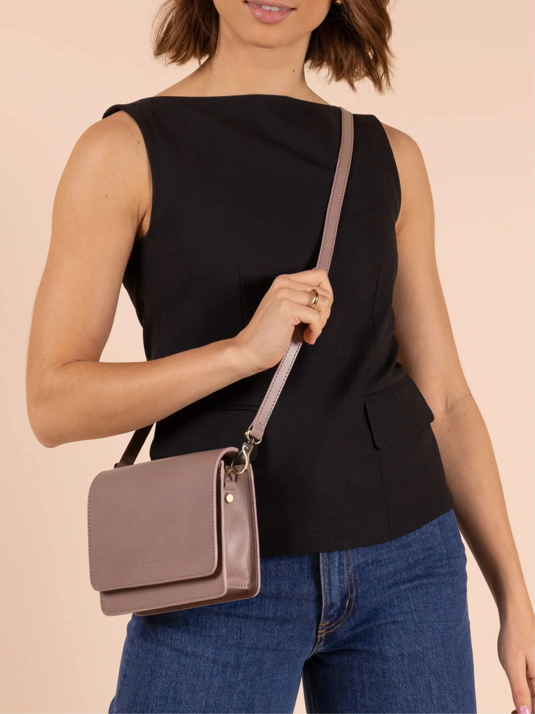 Bag Audrey Mini Pale Mauve | O My Bag