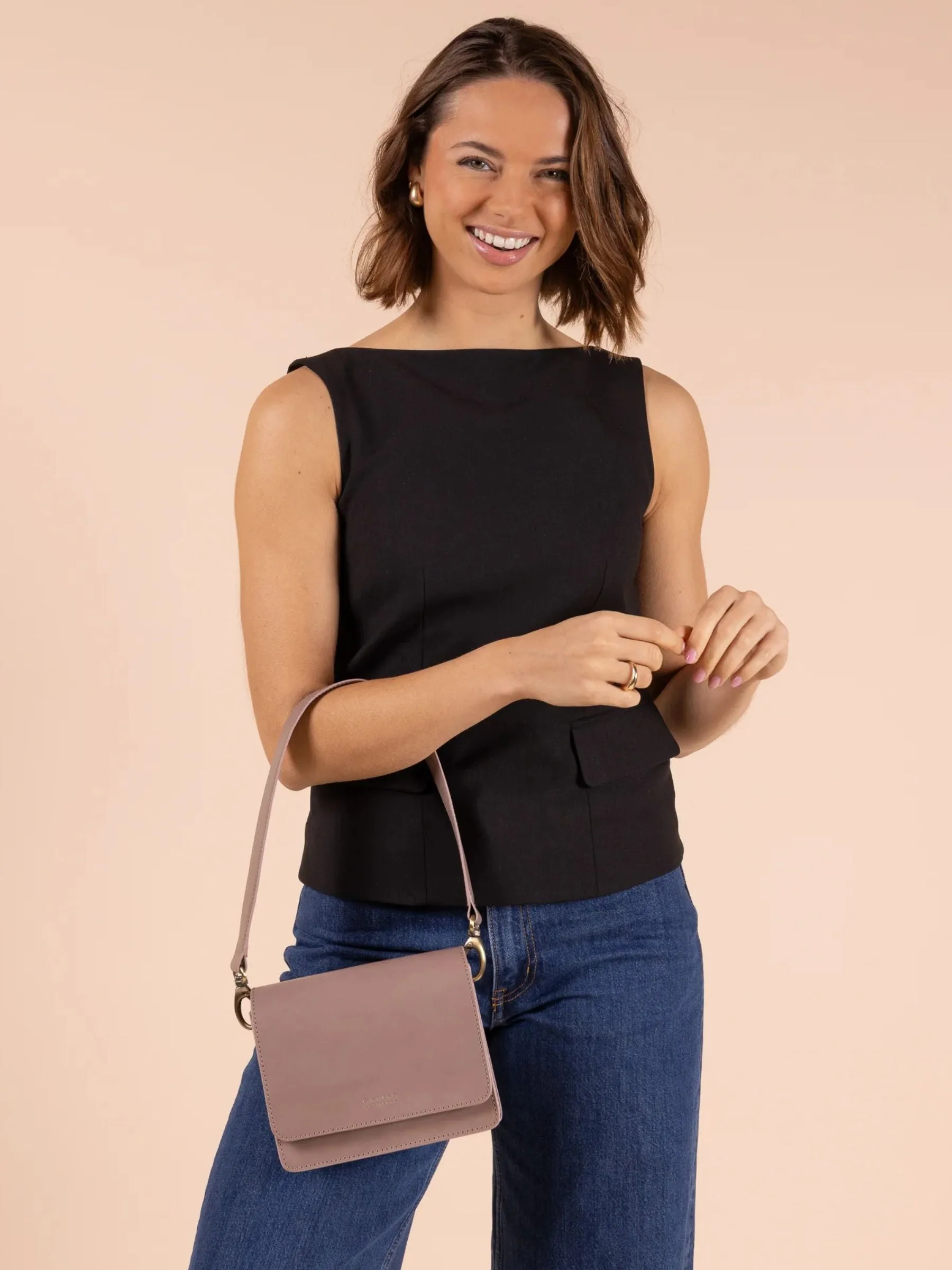 Bag Audrey Mini Pale Mauve | O My Bag