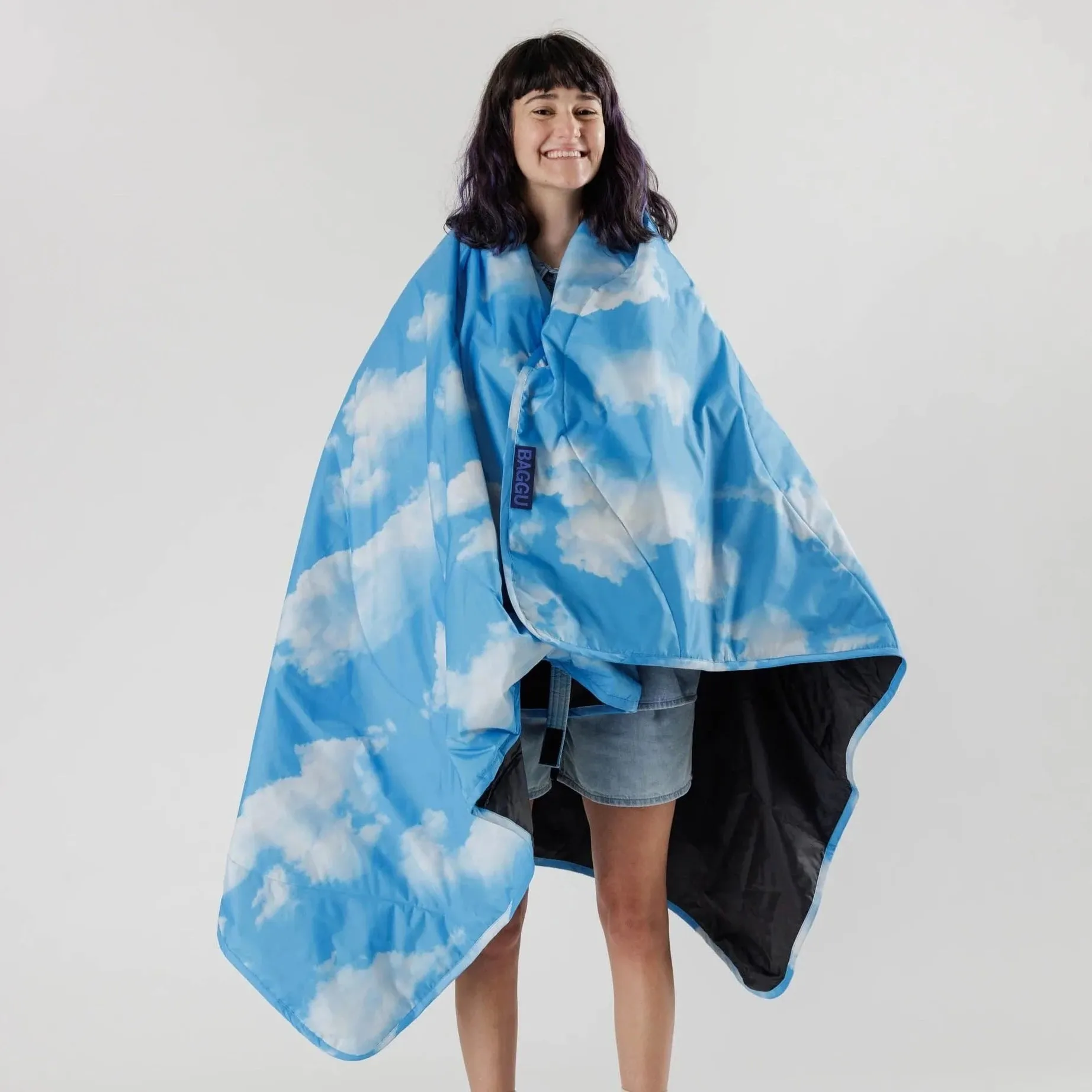 Baggu Puffy Picnic Blanket - Clouds