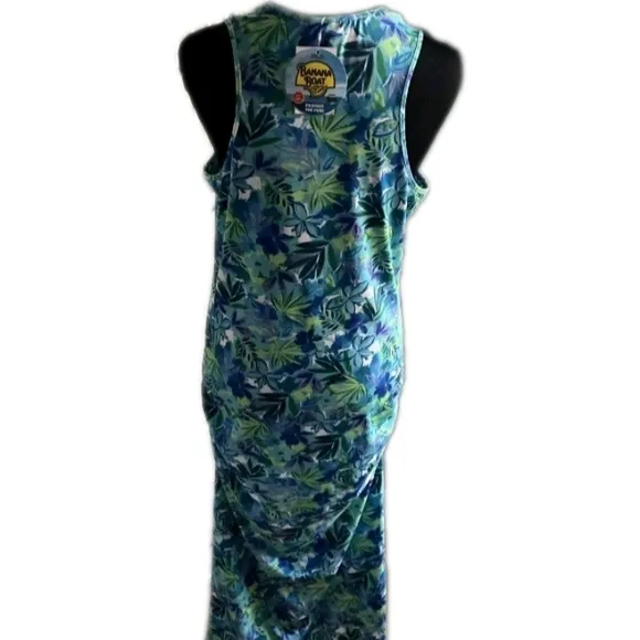 Banana Boat Long Dress Sleeveless UPF 50  Size Large NWT